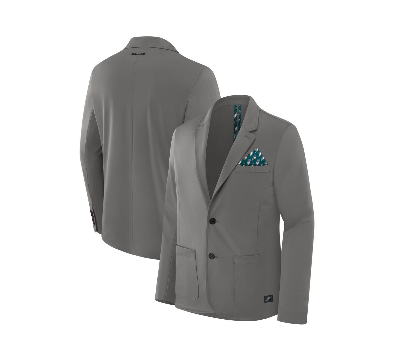 Мужской блейзер J. Palmer Graphite Philadelphia Eagles Man-In-Motion
