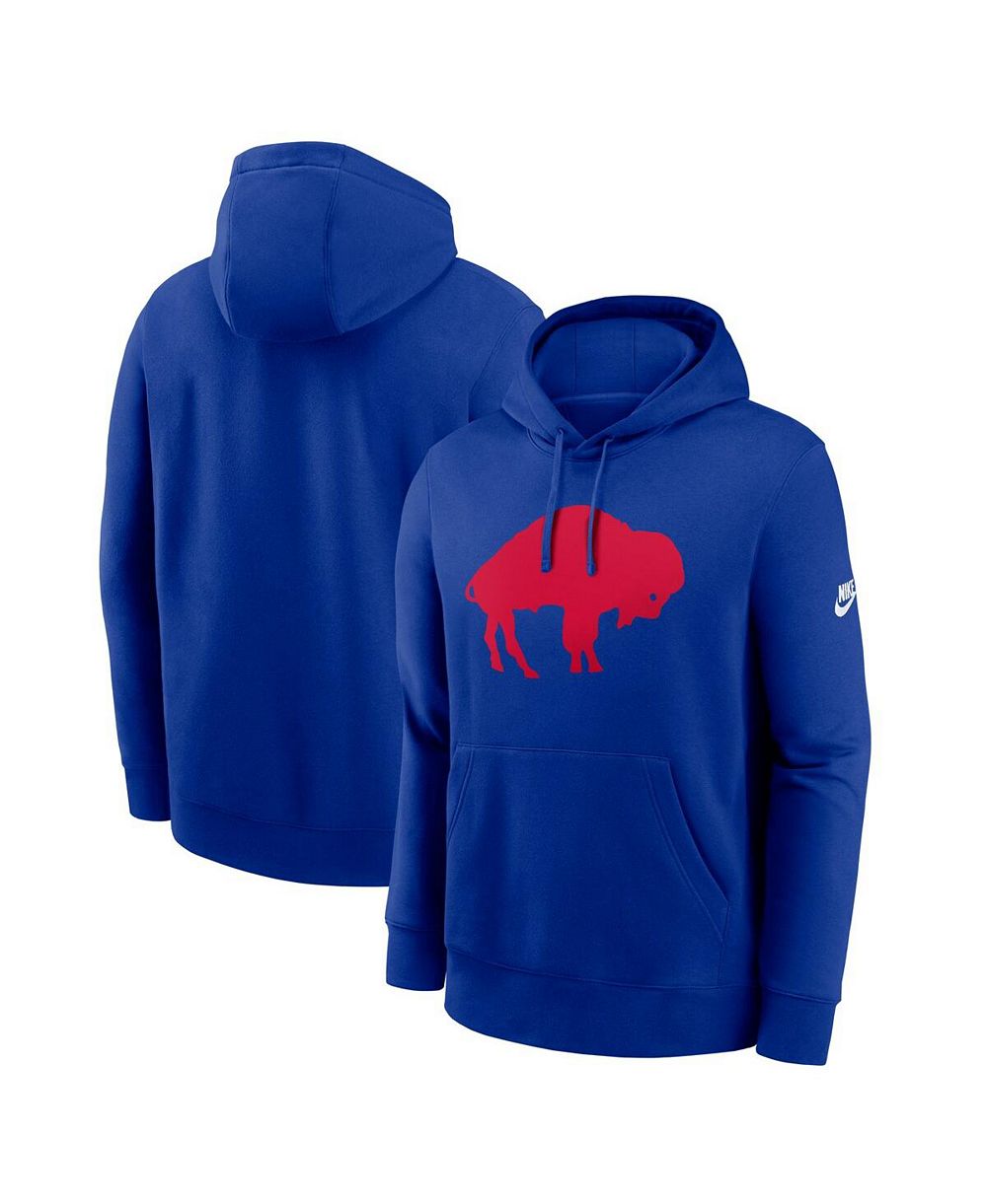 Худи Nike Men's Royal Buffalo Bills Club Fleece Pullover