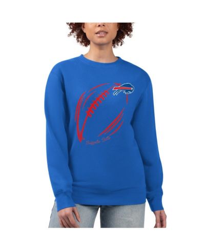 Женское флисовое худи G-III 4Her by Carl Banks с графическим логотипом Buffalo Bills