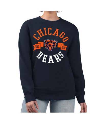 G-III 4Her by Carl Banks Женское худи с принтом Chicago Bears Navy