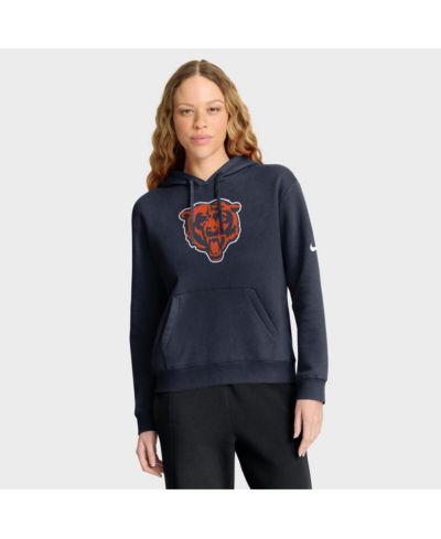 Женское худи Nike Chicago Bears Club Fleece Pullover Navy