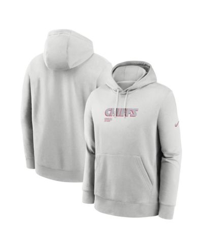 Nike Men's Gray Kansas City Chiefs Edge Pack French Terry Club Pullover Hoodie