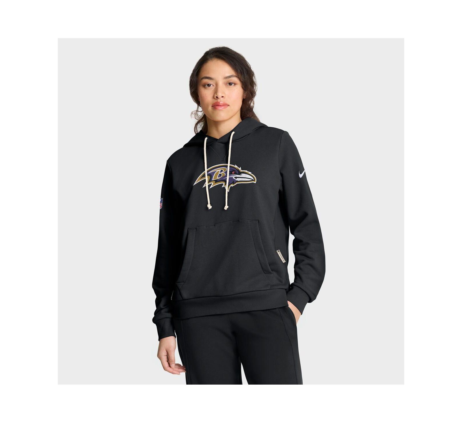 Женская толстовка Nike Black Baltimore Ravens Dri-FIT