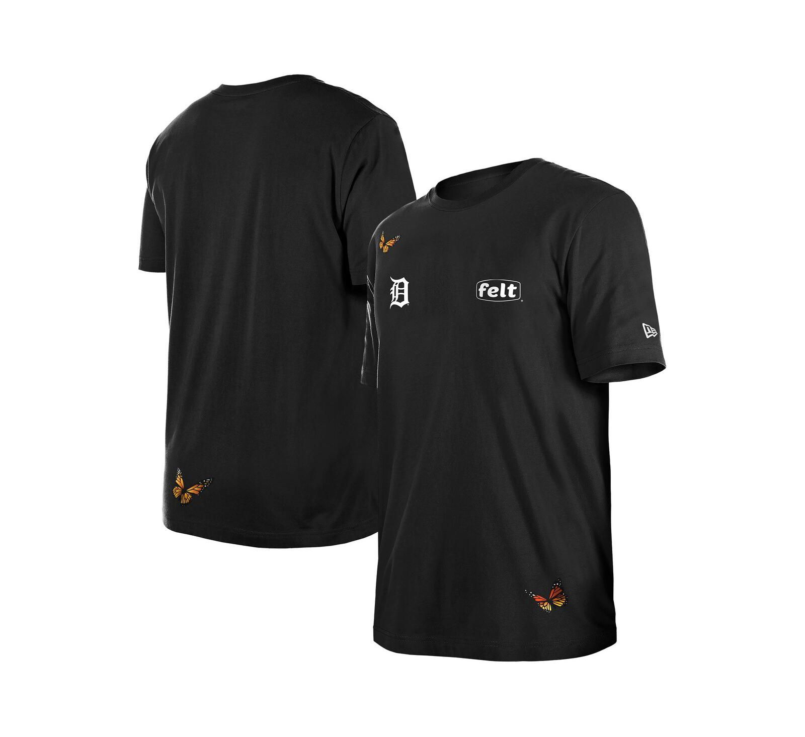 Мужская футболка New Era Black Detroit Tigers