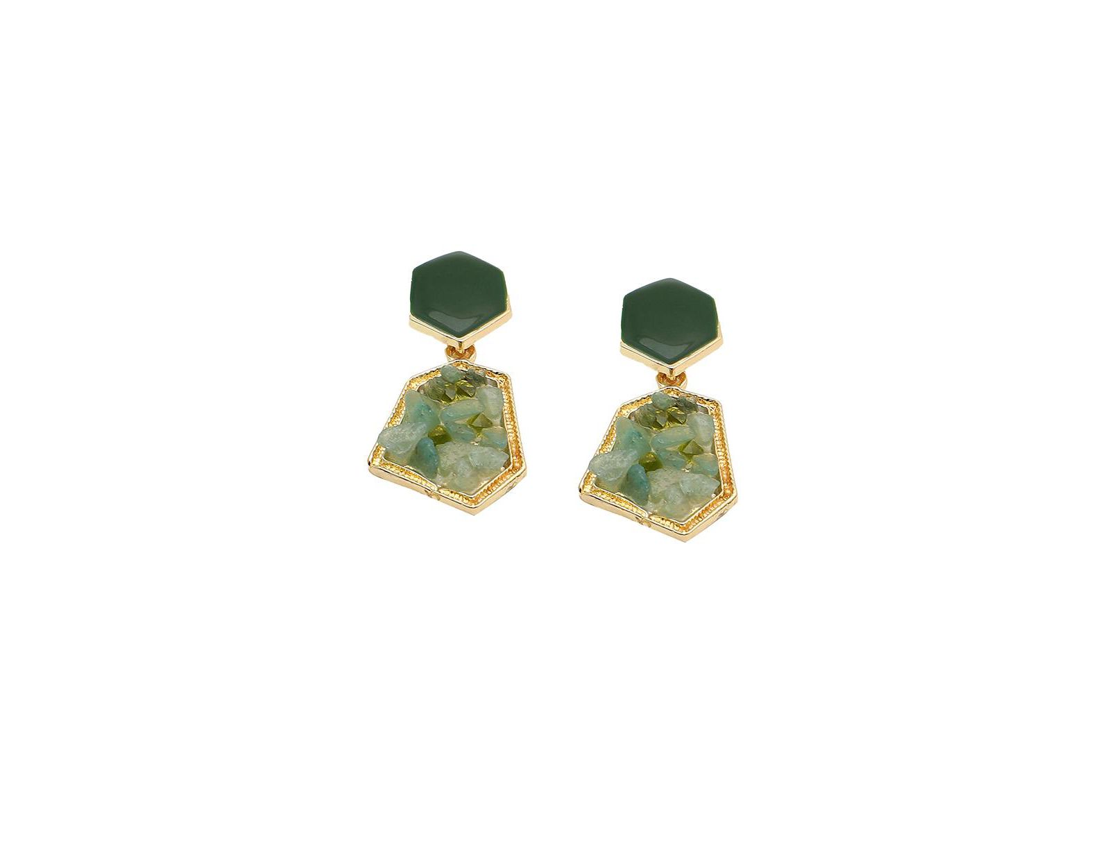 Женские серьги SOHI Textured Drop