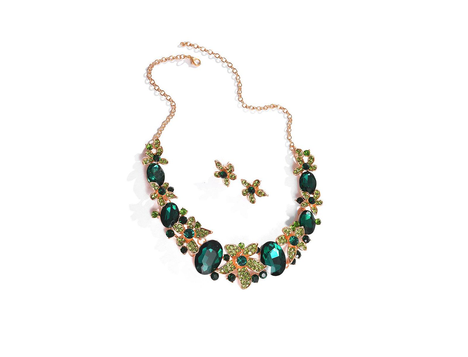 SOHI Women's Flora Jewellery Set