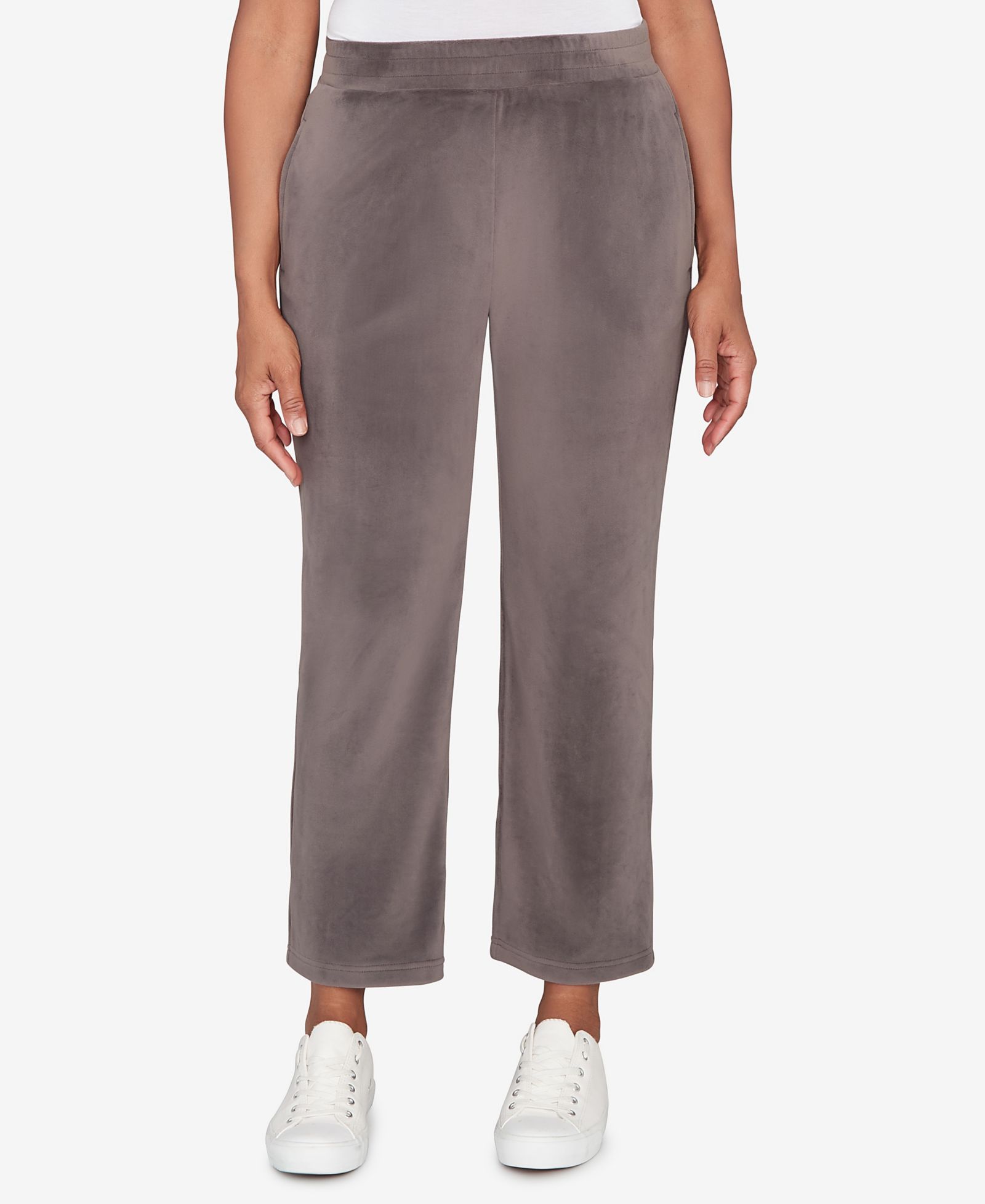 Брюки Alfred Dunner Calm Luxe Double Knit средней длины