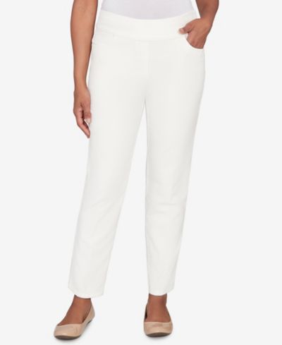 Брюки Alfred Dunner Vienna Allure Fit из вельвета