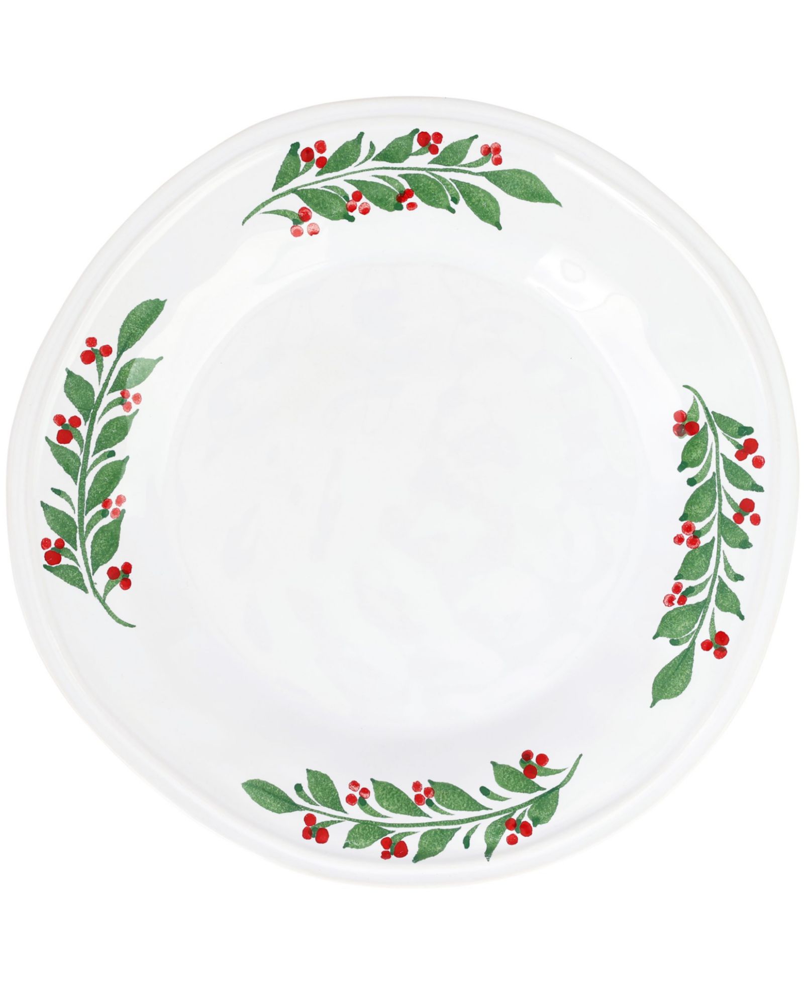 VIETRI Aria Holiday Dinner Plate