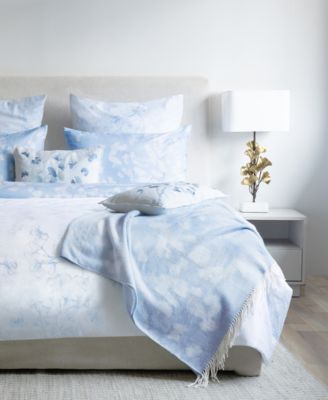Sky Blue, White