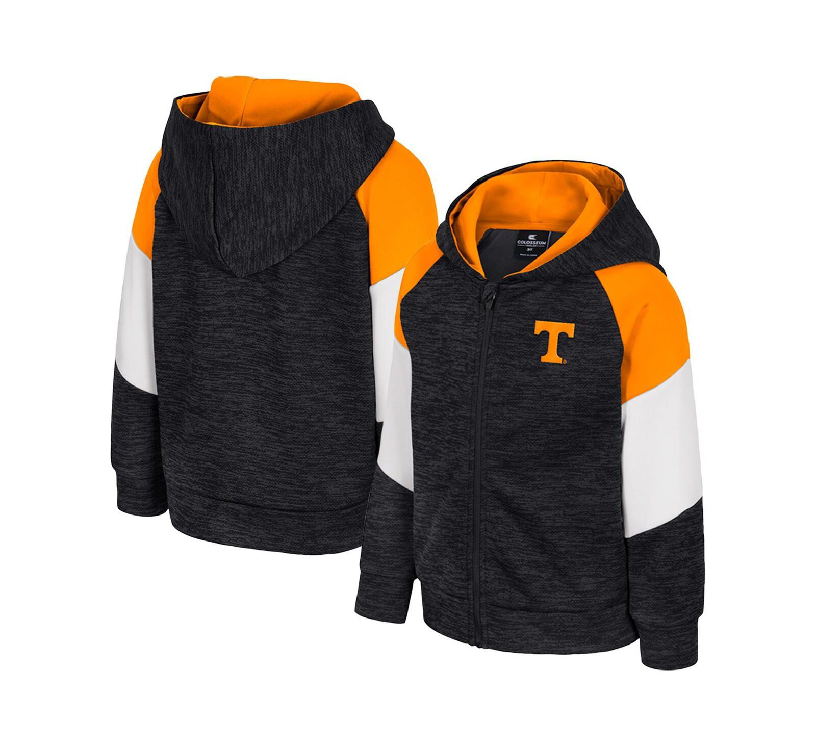 Colosseum Детское худи Tennessee Volunteers Spirit Hollow Full-Zip оранжевого цвета