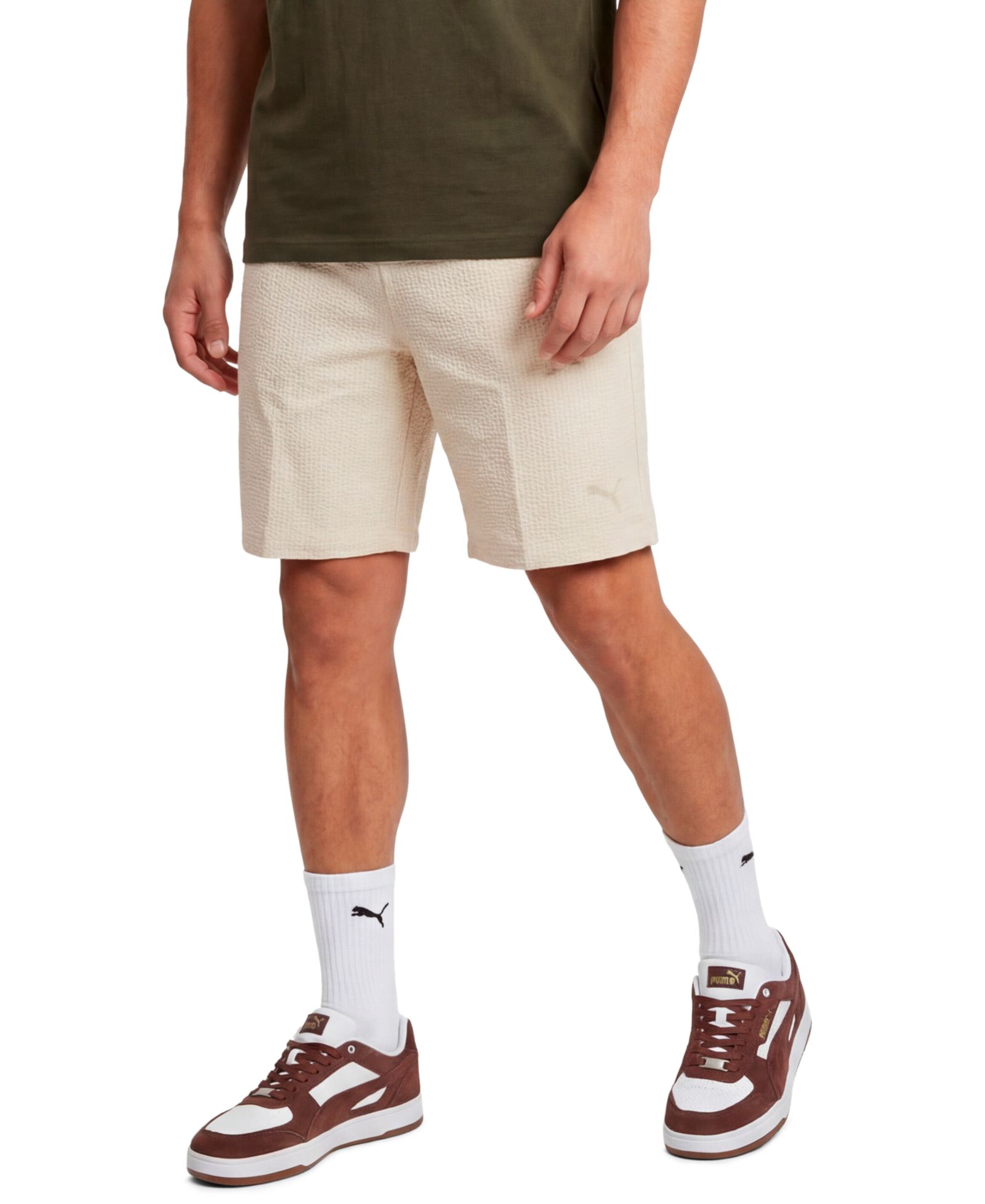 Puma Men's Essentials Elevated Regular-Fit Shorts