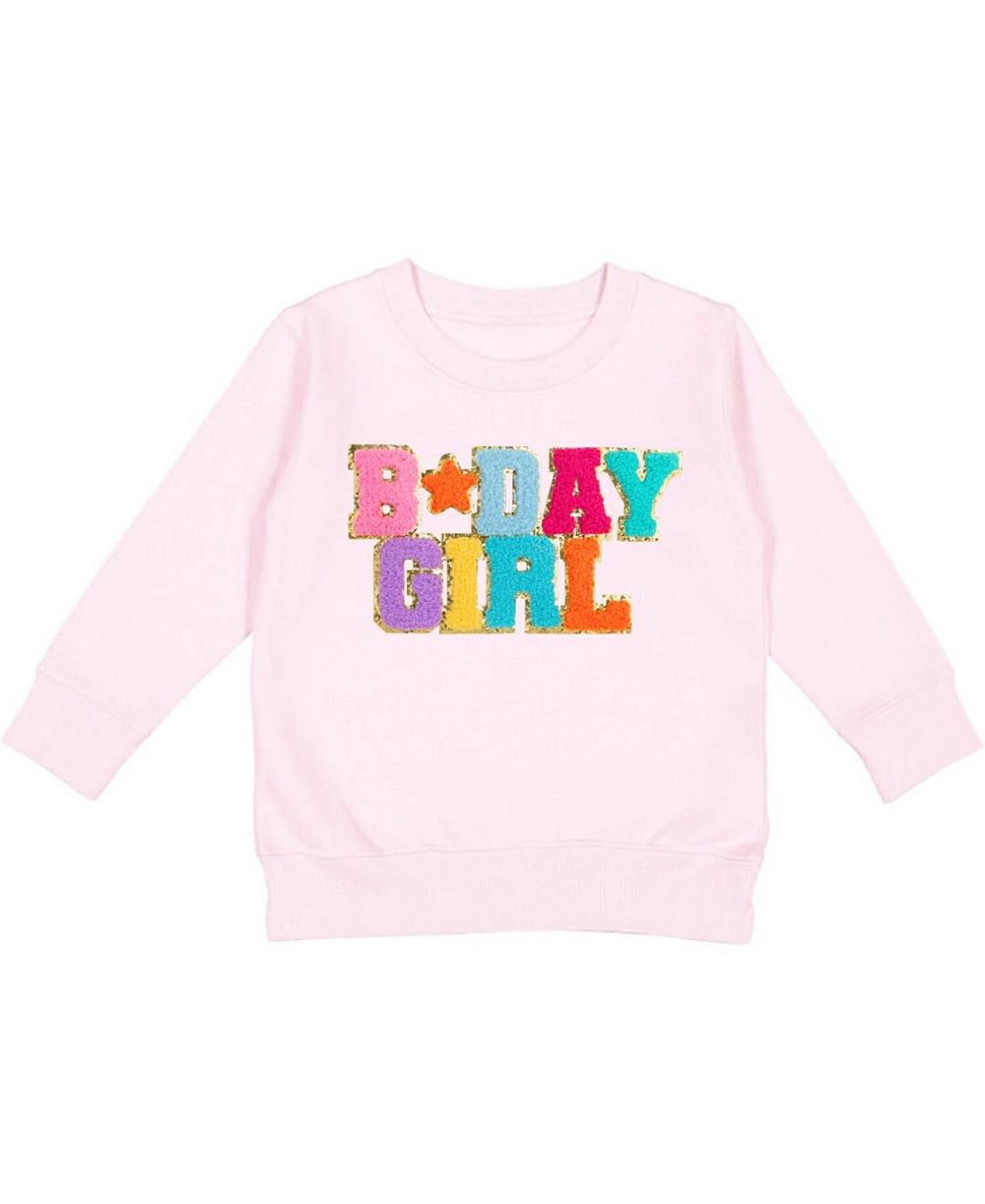 Детская толстовка Sweet Wink Girls Birthday Patch Sweatshirt