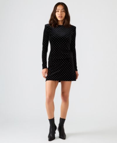 Steve Madden Women's Cindi A-Line Mini Skirt
