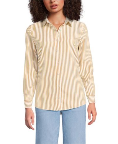 Рубашка Lands' End Women's No Iron Button Front