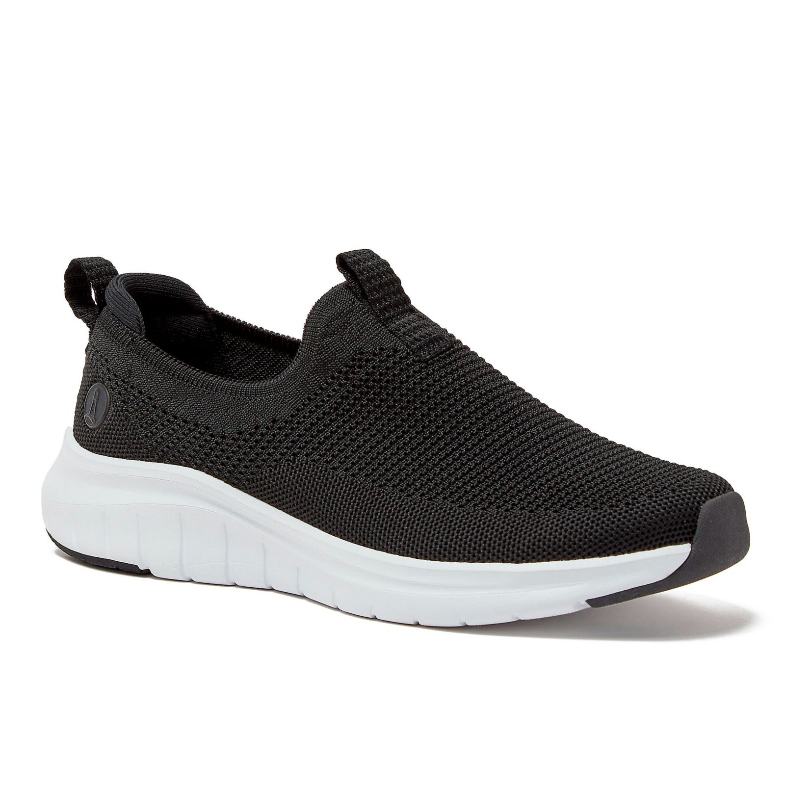 Lands' End Women's Casual Knit Slip On Sneakers