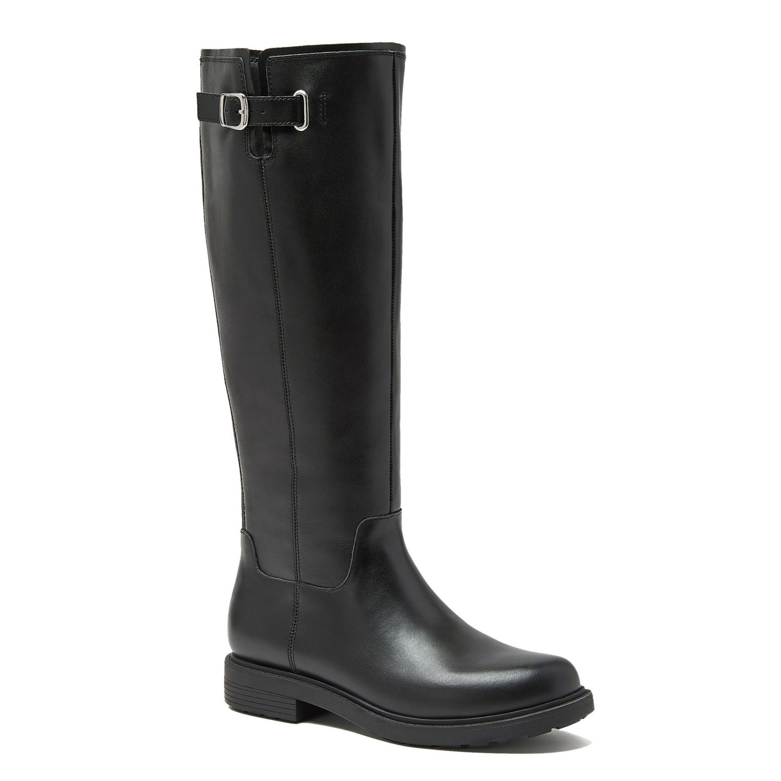 Lands' End Women's Leather Knee High Riding Boots