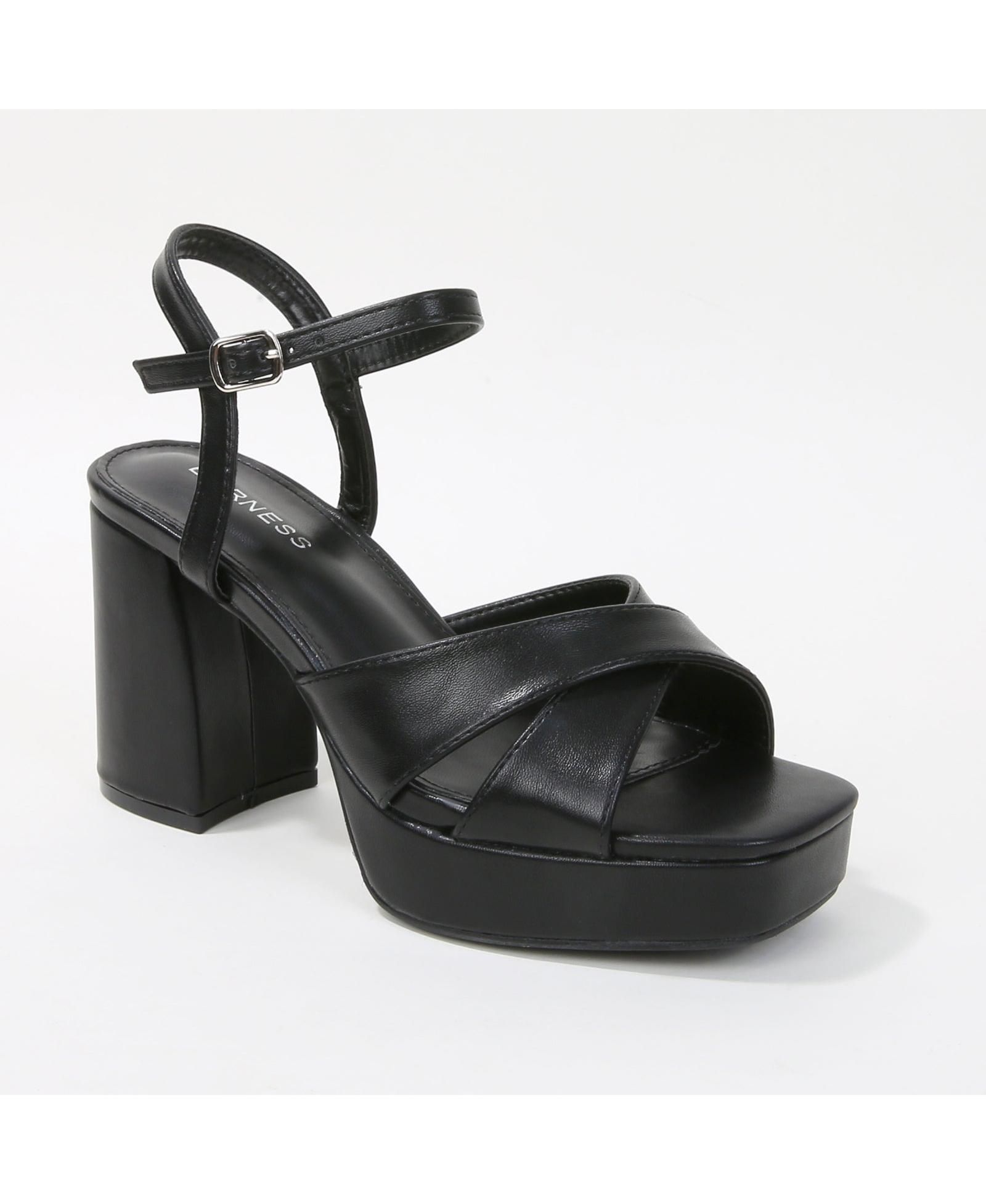 Бососандалии Berness Guadalupe Crisscross Straps Platform Heels