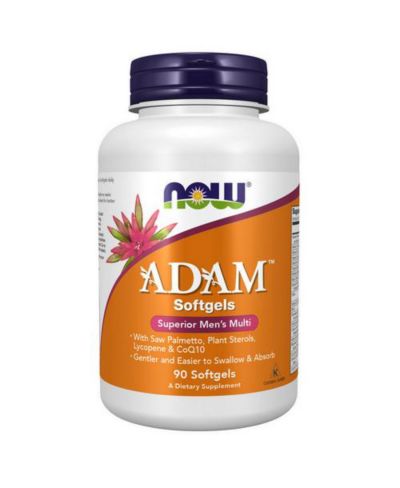 Мужские мультивитамины NOW Foods Adam, 90 мягких капсул
