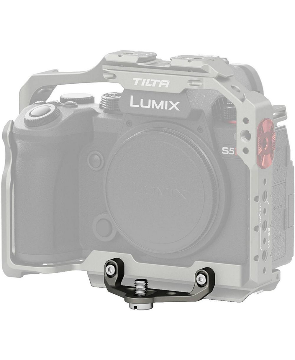 Кронштейн Tilta Lens Adapter Support для клетки Panasonic S5 II/S5 IIX, титановый серый