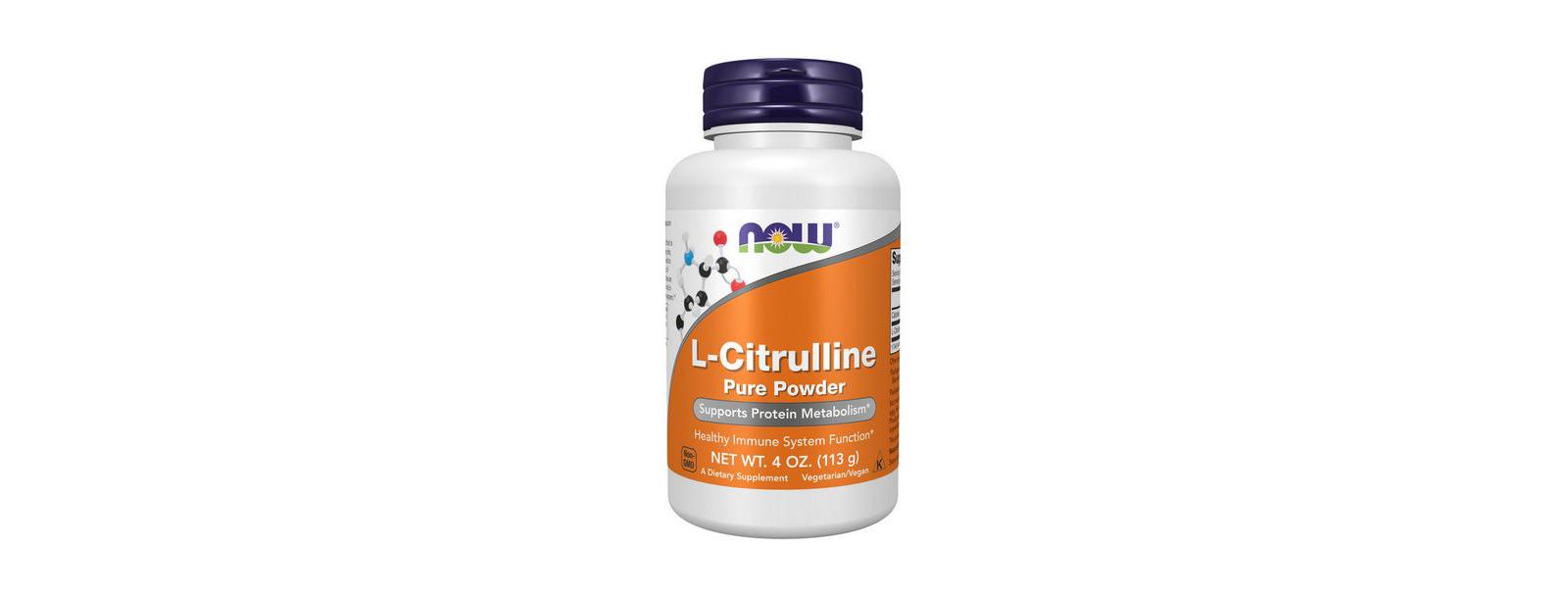 NOW Foods L-Citrulline 4 Oz