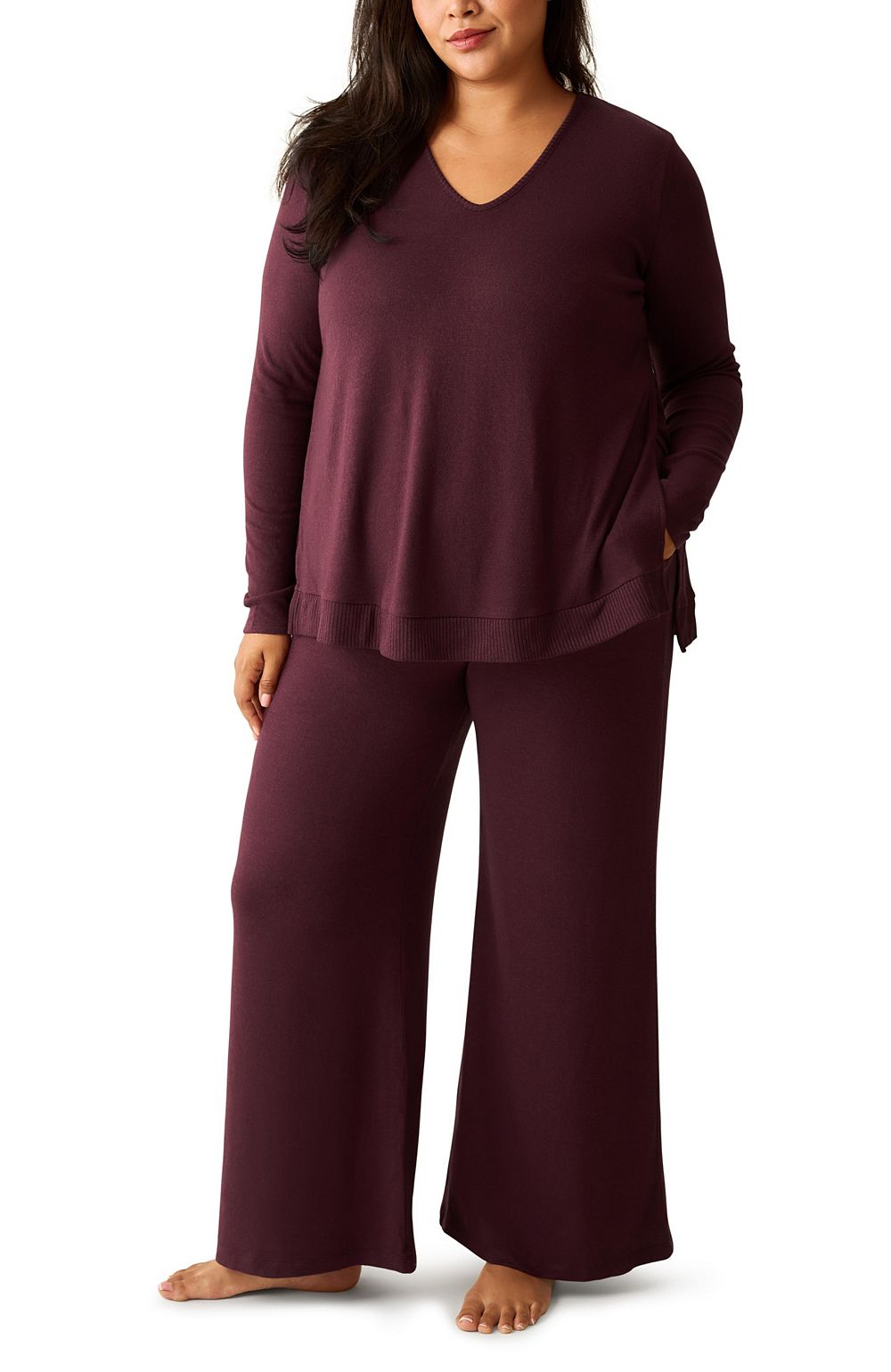 Kindred Bravely Maternity CozyKnit Nursing V-neck Top