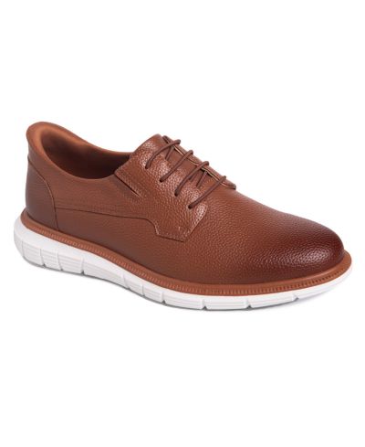 Cognac grainy leather