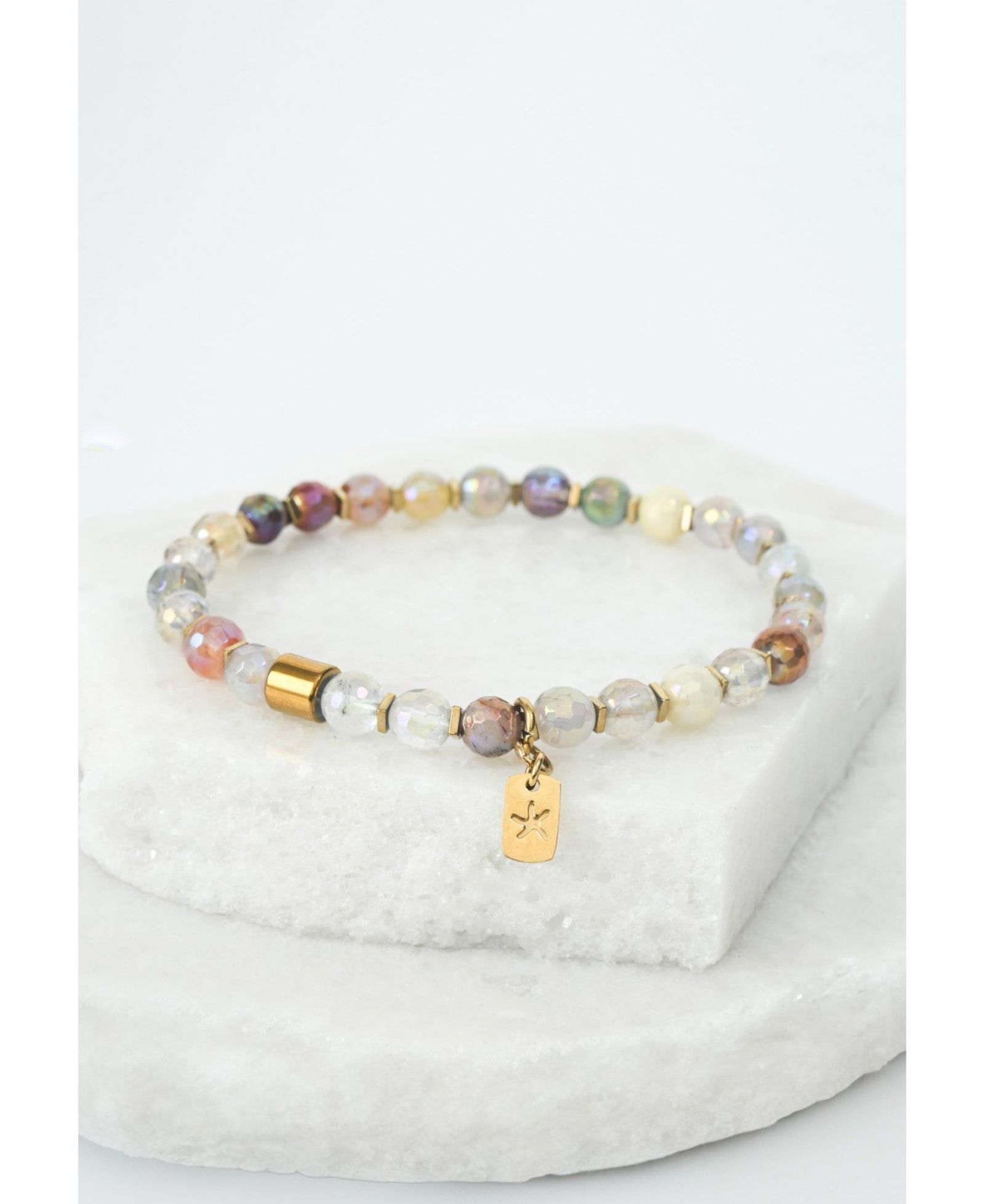 YuYu Gemstone Beaded Bracelet