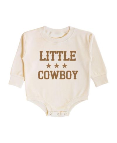 Sweet Wink Baby Boys Cowboy Long Sleeve Romper