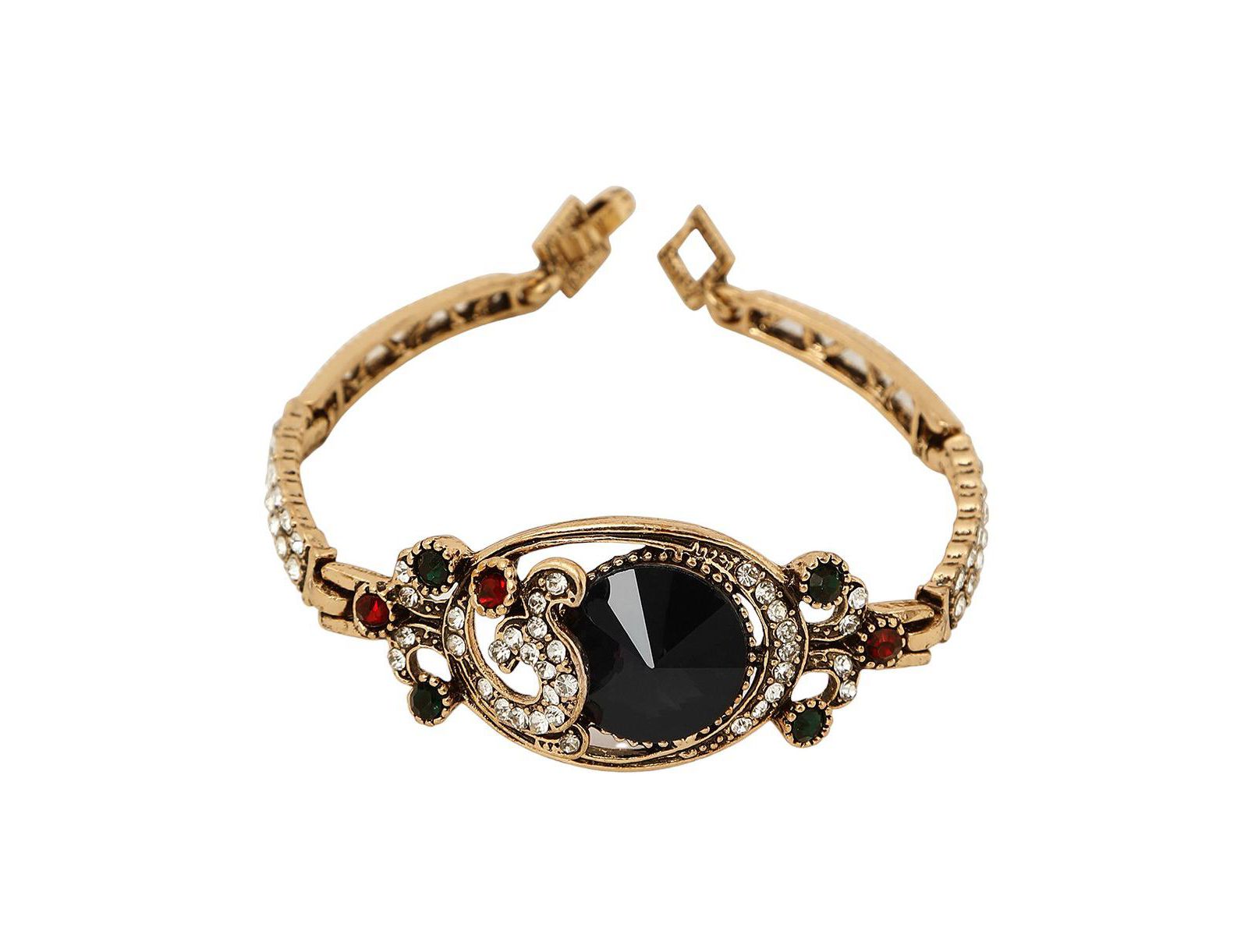 SOHI Women's Stone Statement Bracelet