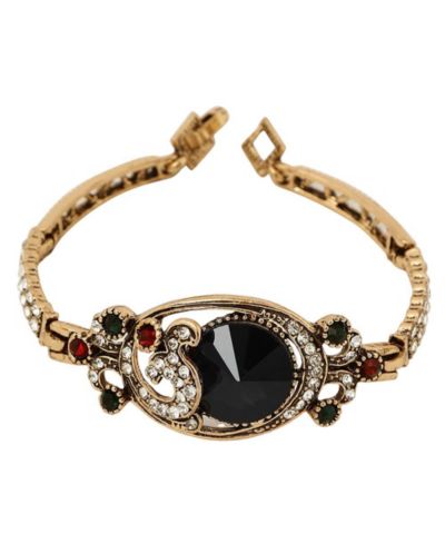 SOHI Women's Stone Statement Bracelet