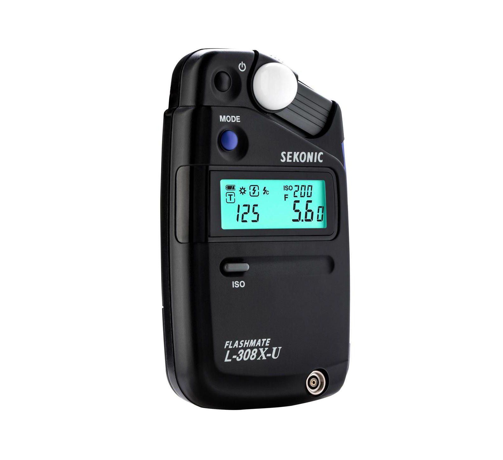 Sekonic L-308X-u Flashmate Digital Light Meter for Photography
