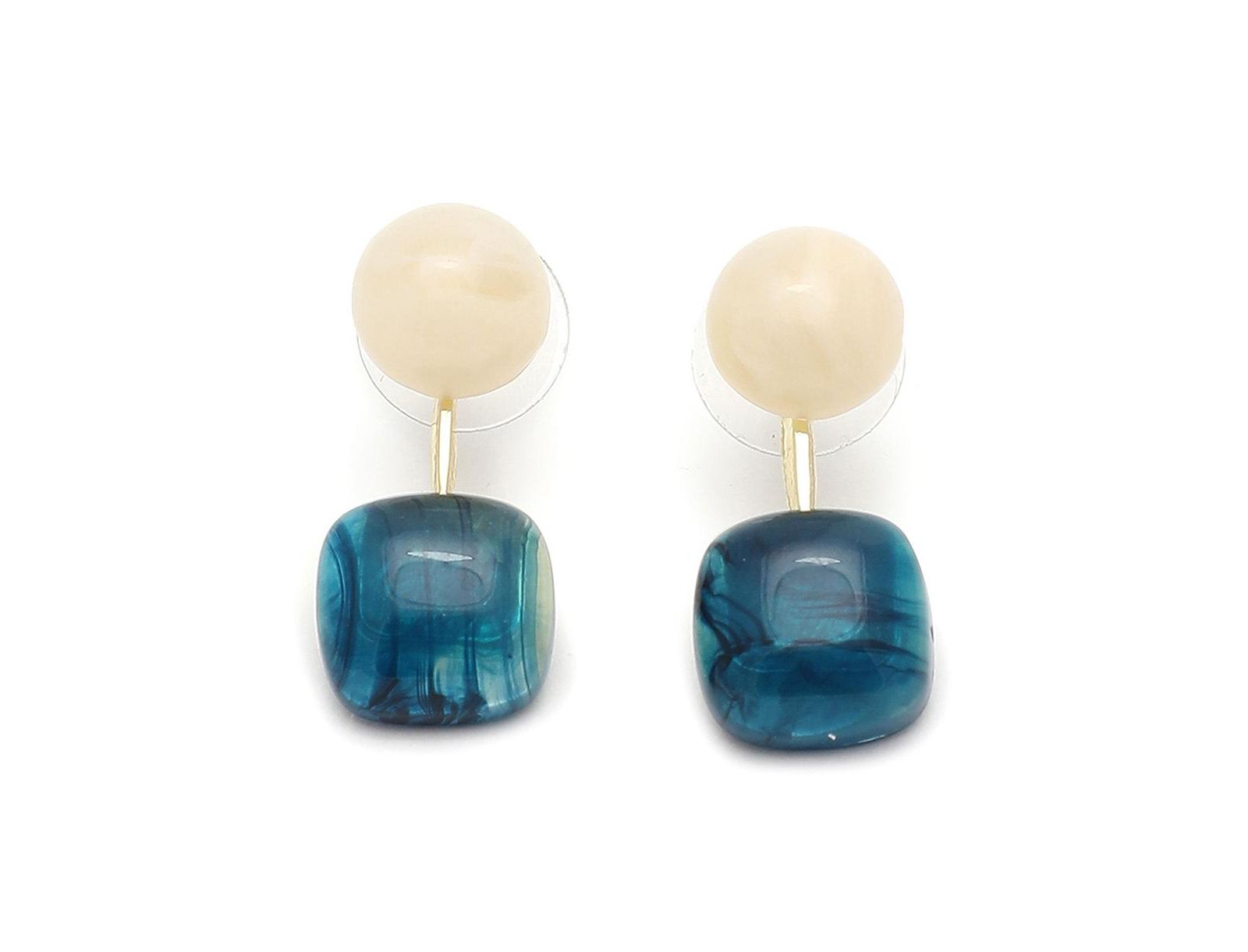 Серьги SOHI Women's Blue Stone Drop