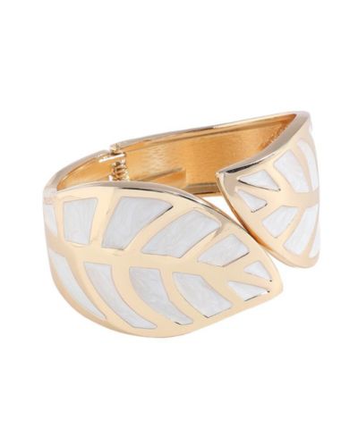 SOHI Women's Foliage Statement Bracelet