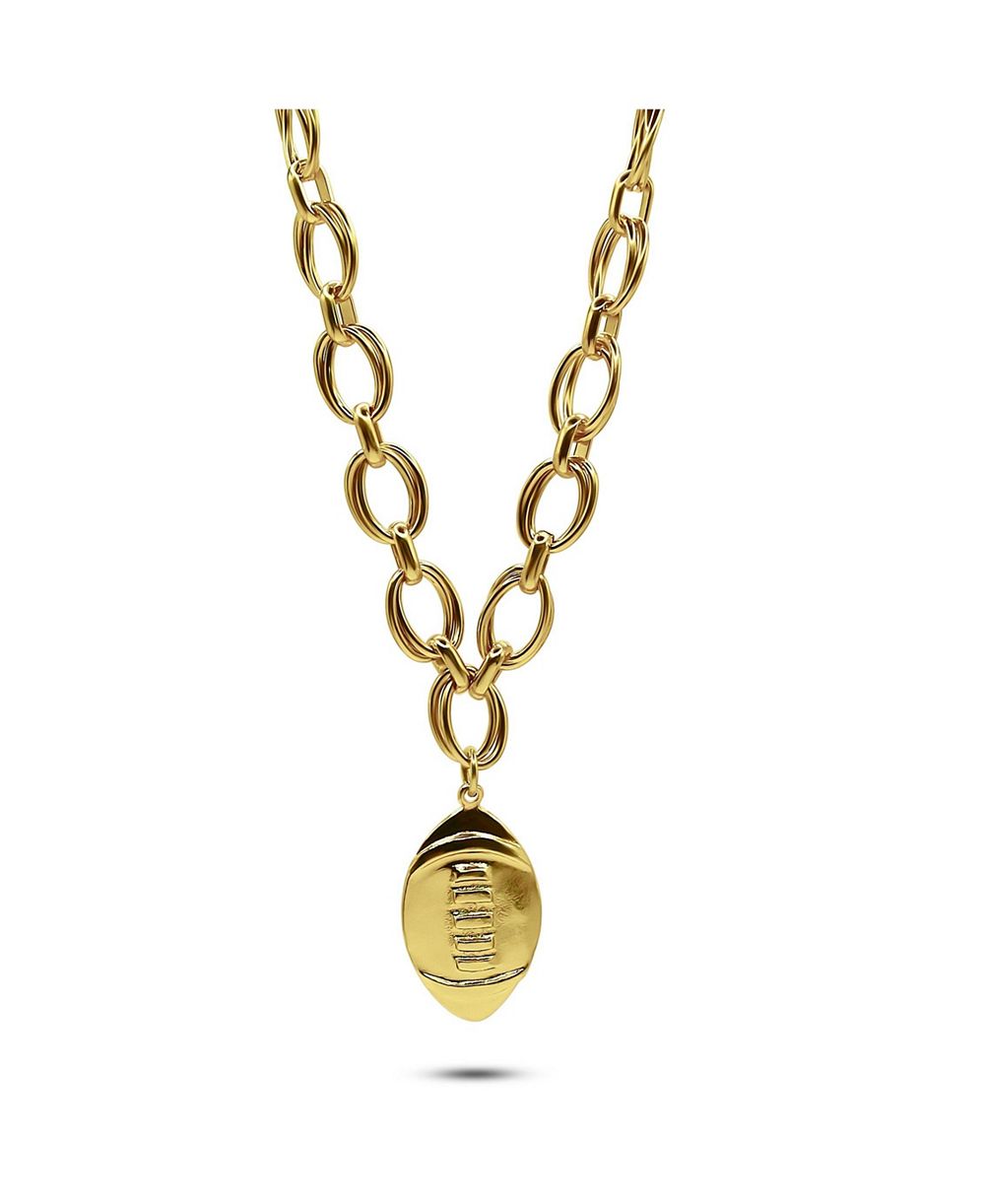 Ожерелье Plated Chain And Football Charm