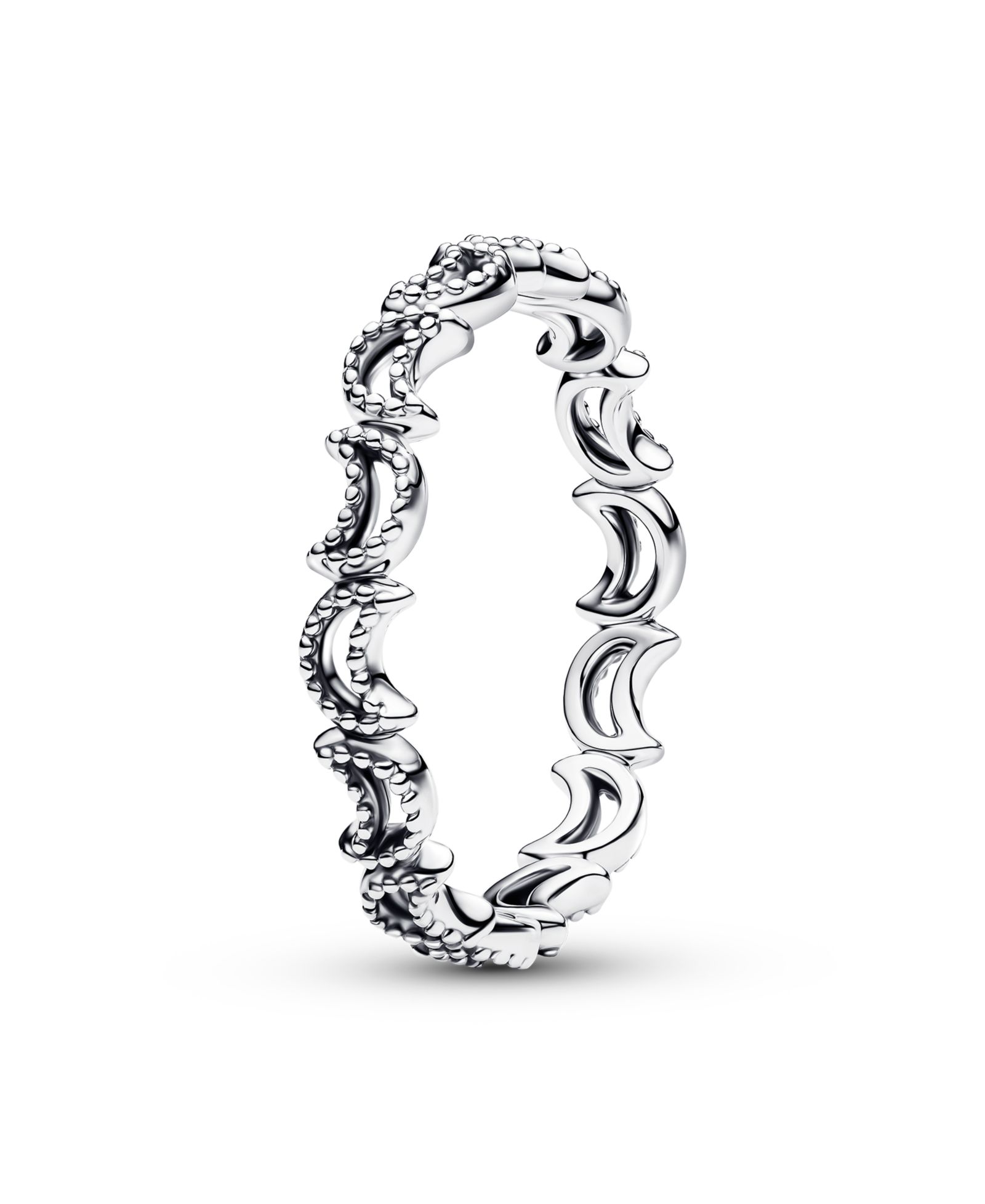 Pandora Crescent Moon Ring