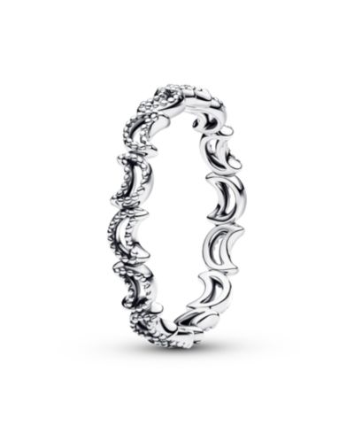 Pandora Crescent Moon Ring