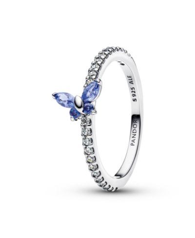 Кольцо Pandora Sparkling Butterfly
