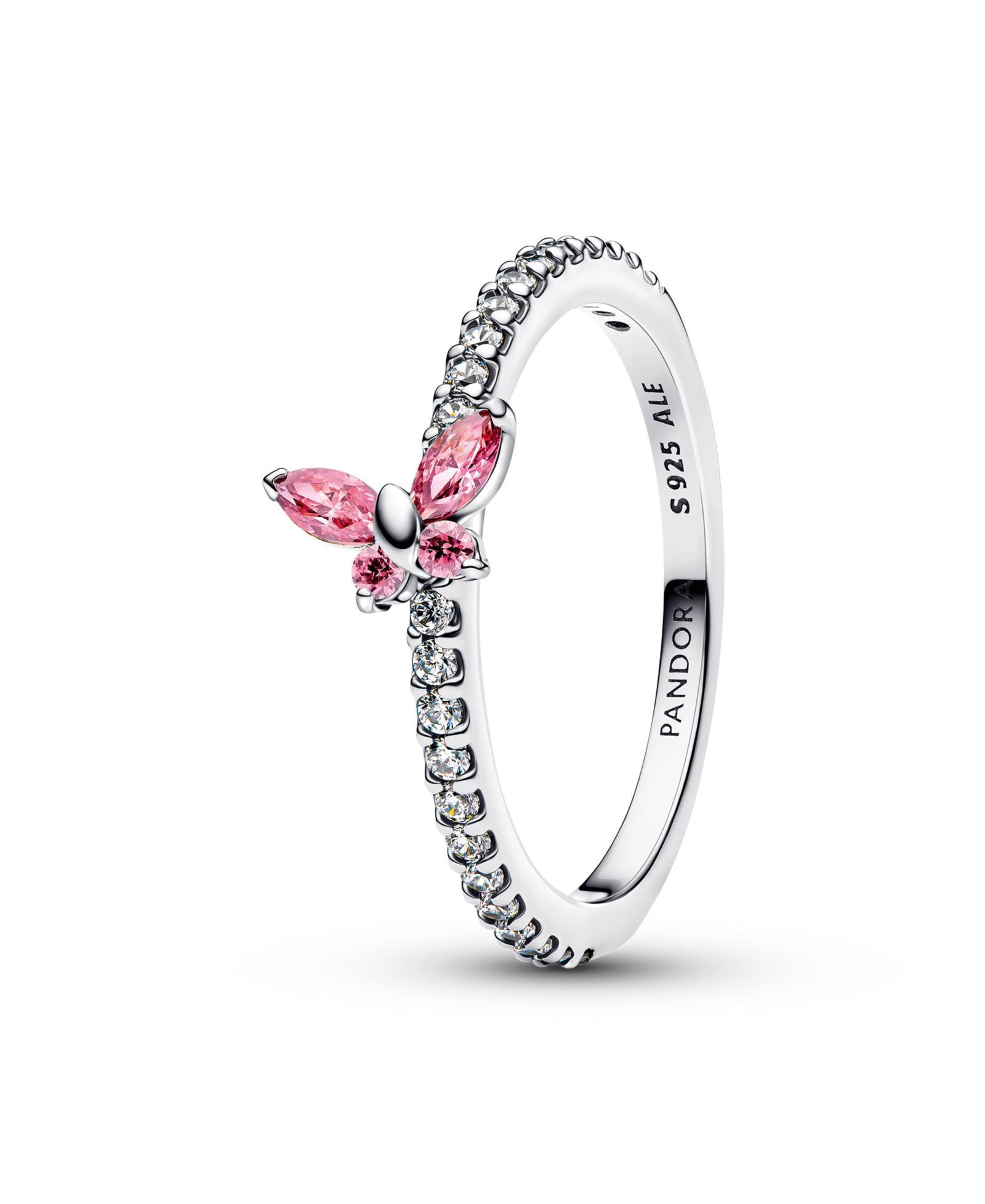 Кольцо Pandora Sparkling Butterfly