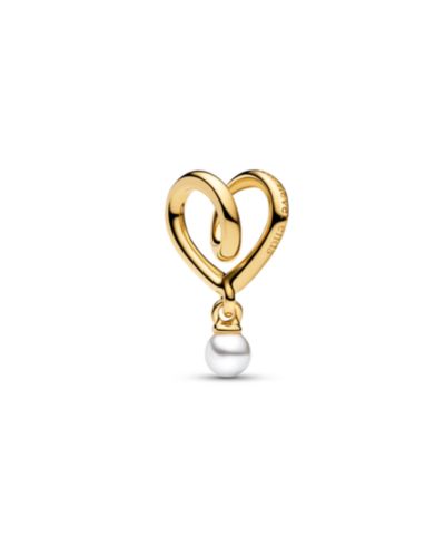 Подвеска Pandora Wrapped Heart с позолотой