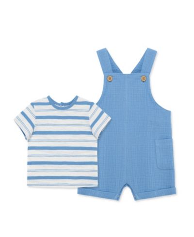Комплект из 2 предметов Little Me для новорожденных: футболка с коротким рукавом и шорты