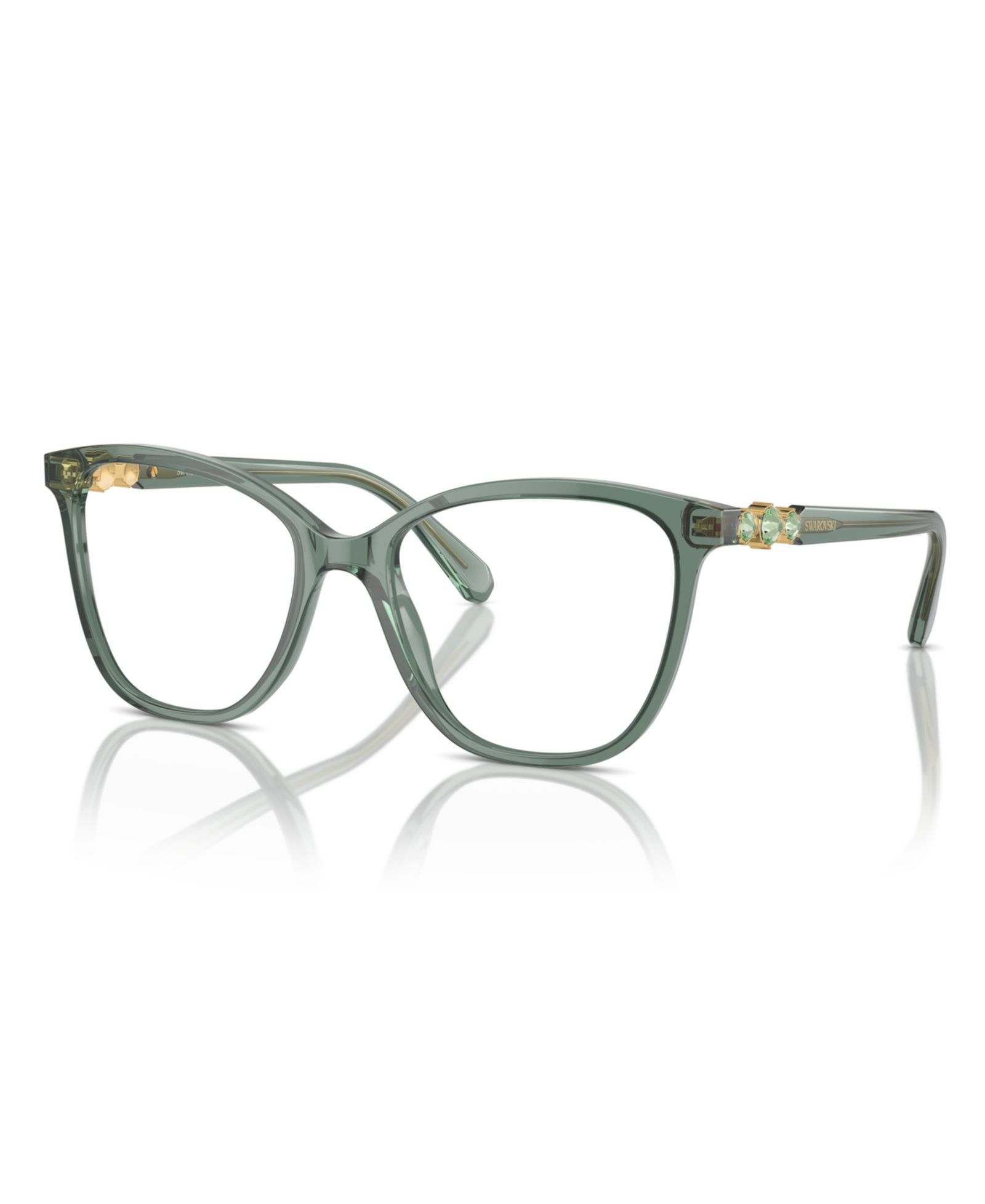 Swarovski Woman Square Plastic SK2020 Eyeglasses