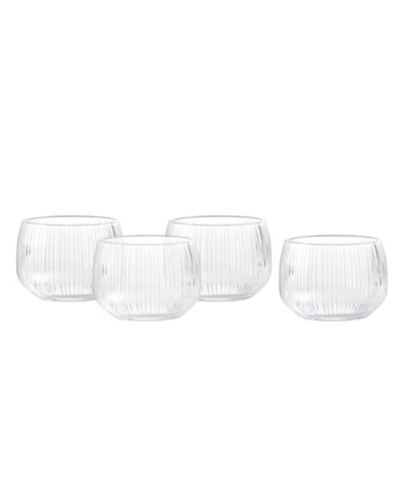 Набор стаканов Fortessa Estiva Textured Short, 4 шт.