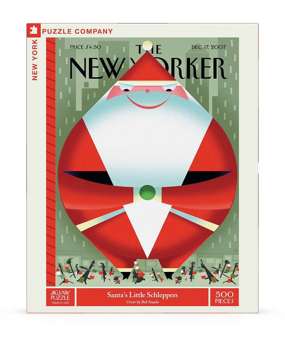 Пазл New York Puzzle Company Santa's Little Schleppers, 500 деталей