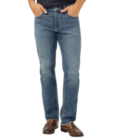 Silver Jeans Co. Мужские джинсы Silver Jeans Co. Machray Straight-Leg Stretch Denim
