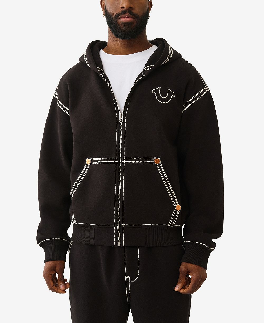 Худи True Religion Men's Super Long-Sleeve Zip-Up