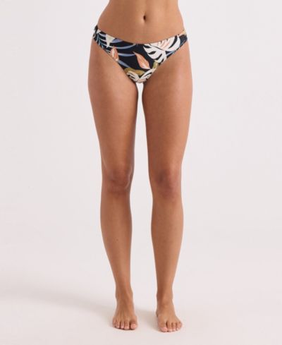 Volcom Женский плавание bikini-bottoms Distant Tropic Cheekini