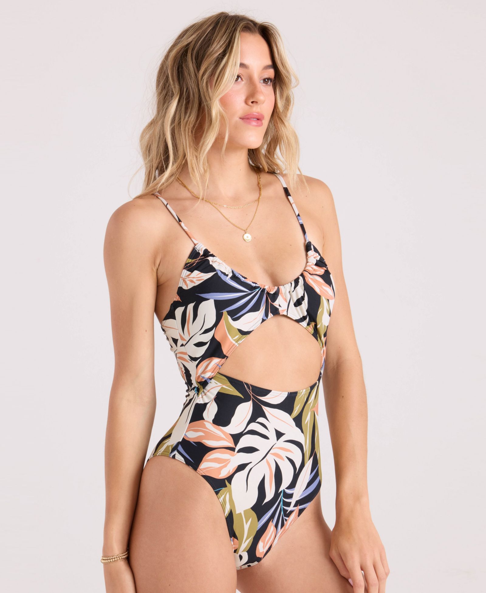 Volcom Женский слитный купальник Distant Tropic