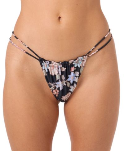 Женские плавки O'Neill Bali Floral Palos Verdes Skimpy Coverage Swim Bottoms