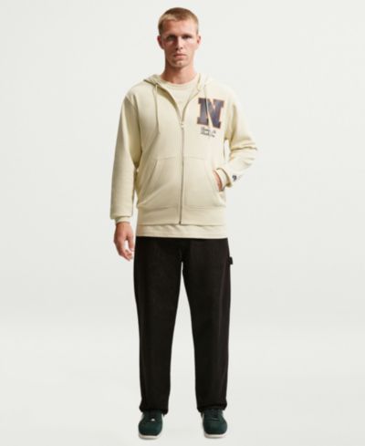Nike Мужской спортивный худи из флиса French Terry с полной молнией